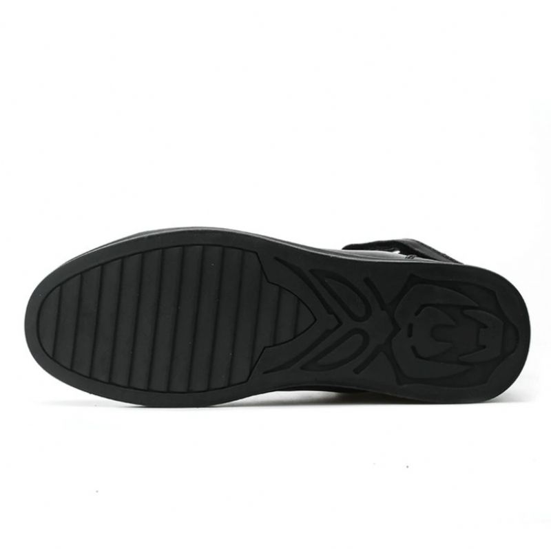 Buty Męskie Adib - Futro Czarne