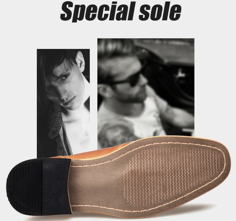 Buty Męskie Alfred Chukka - Brązowy