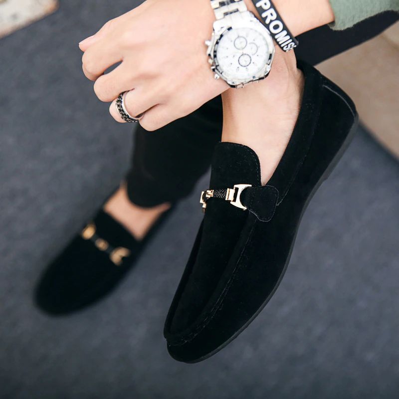 Buty Męskie Atom Dress - Czarny