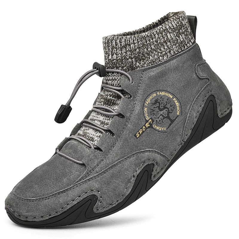 Buty Męskie Casualowe Adolfo - Szary