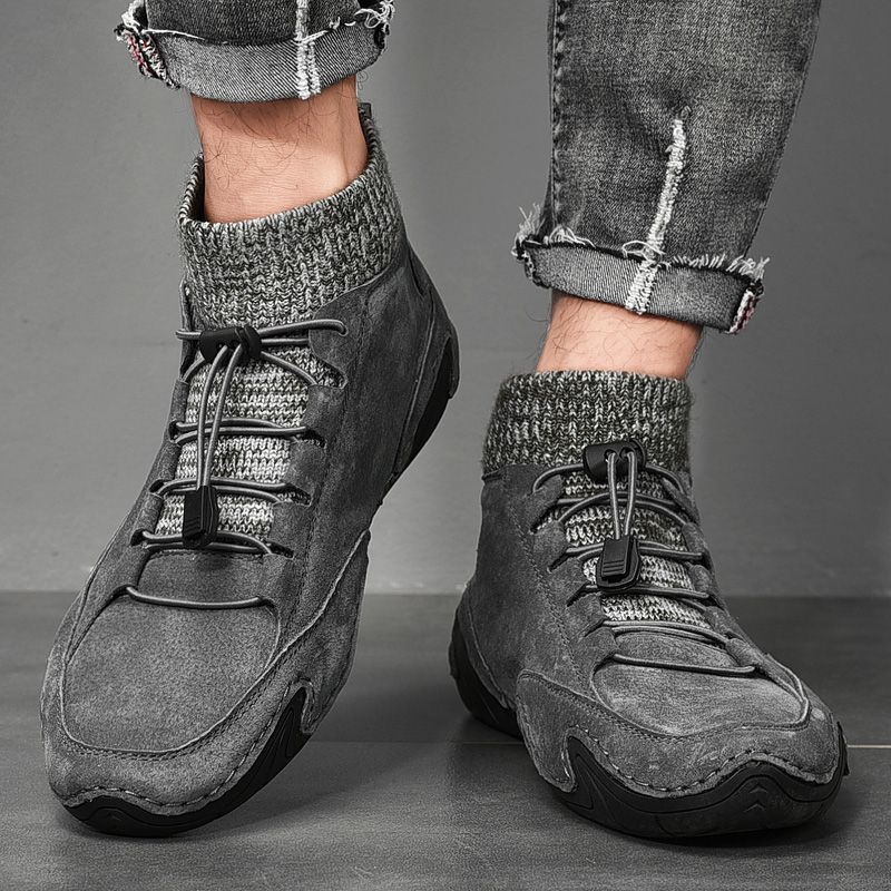 Buty Męskie Casualowe Adolfo - Szary