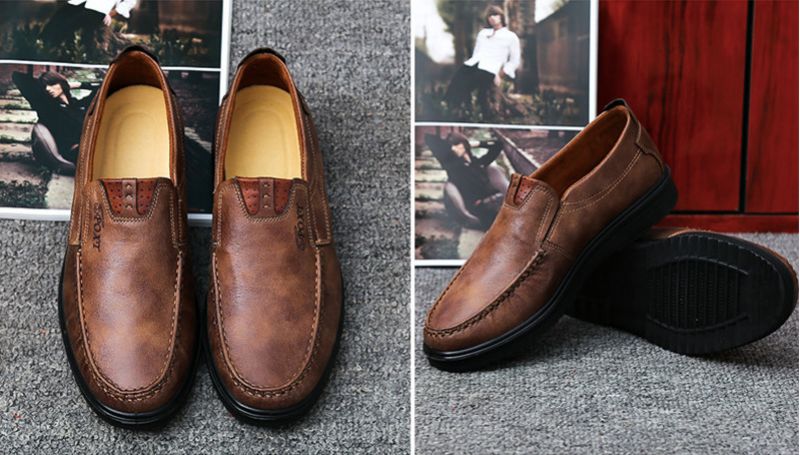Buty Męskie Domingo Loafers - Khaki