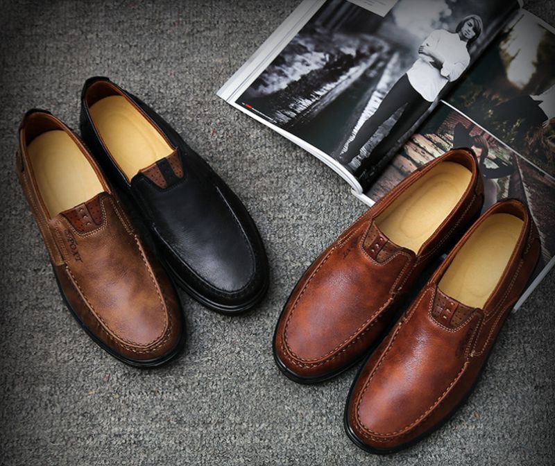 Buty Męskie Domingo Loafers - Khaki
