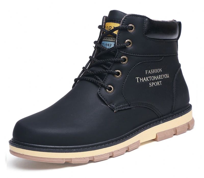 Buty Męskie Lancelot - Czarny bez Fiur