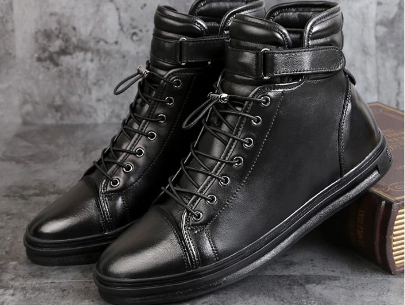 Buty Męskie Leeds - Czarny