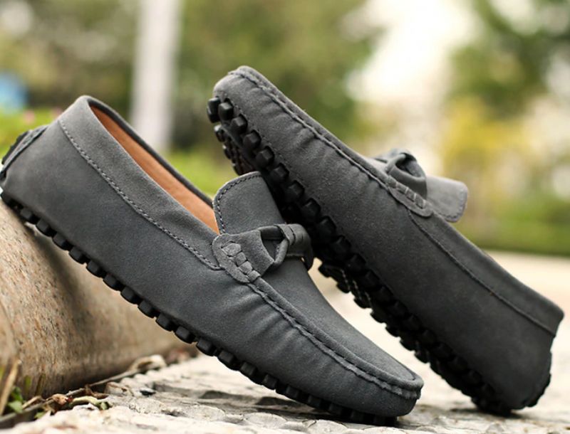 Buty Męskie Orazio Loafers - Szary