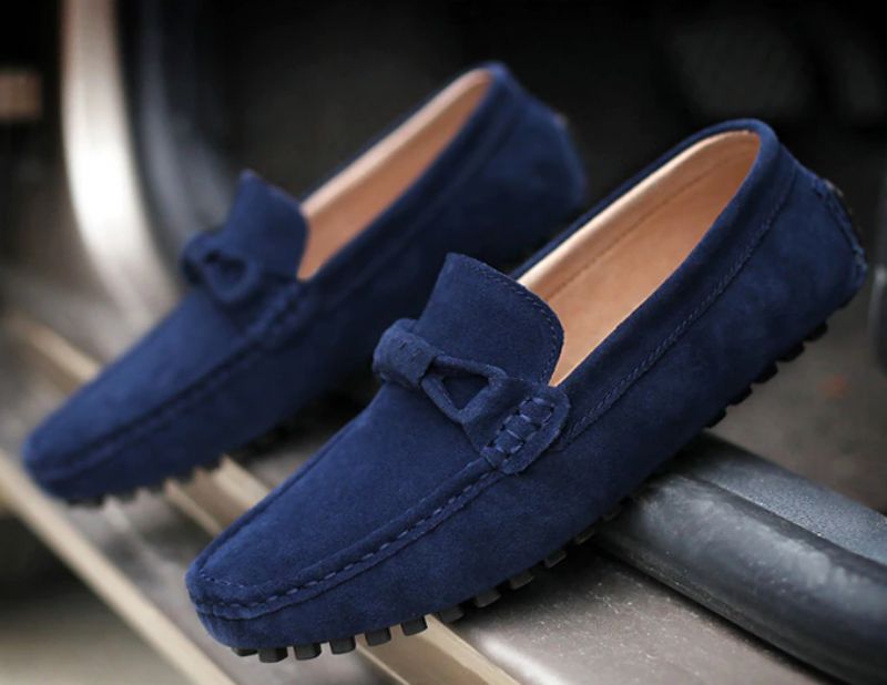 Buty Męskie Orazio Loafers - Szary