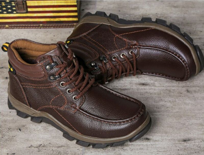 Buty Męskie Pernia - Brązowy