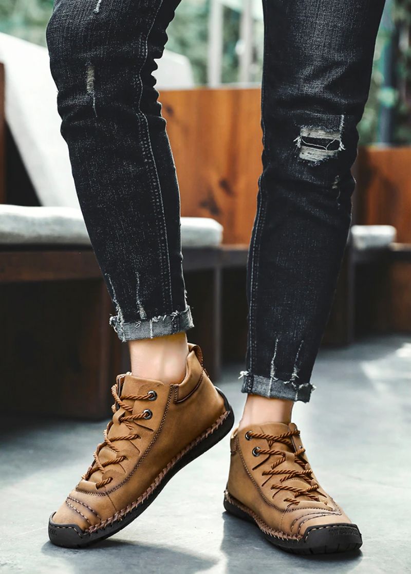 Buty Męskie Rosmil - Żółty
