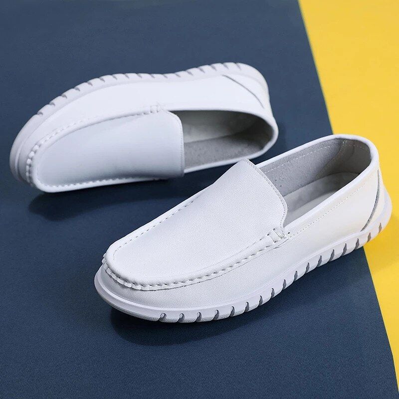 Buty Męskie Viltrum Luxury - Biały