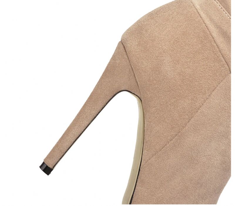 Buty Nurys Do Kolan - Morelowy