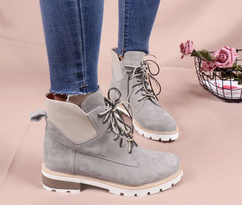 Buty Otilia Do Kostek - Brązowy