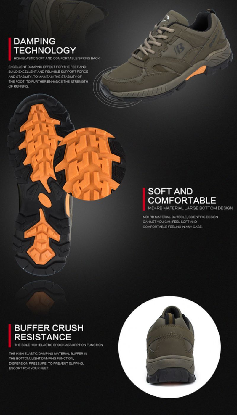 Buty Outdoorowe Męskie Polly - Zielony