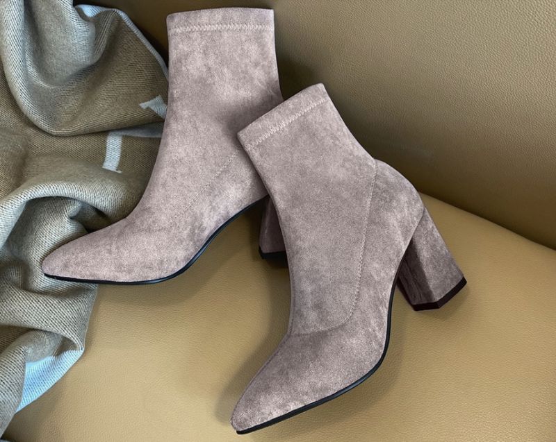 Buty Rudy Do Kostek - Morelowy