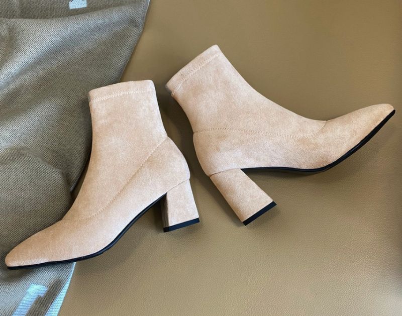 Buty Rudy Do Kostek - Morelowy
