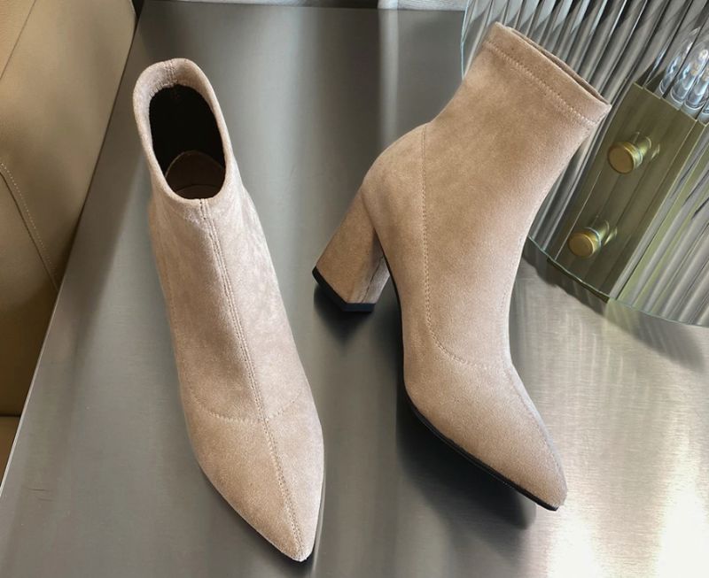 Buty Rudy Do Kostek - Morelowy