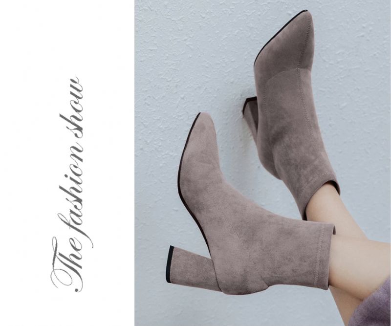 Buty Rudy Do Kostek - Morelowy