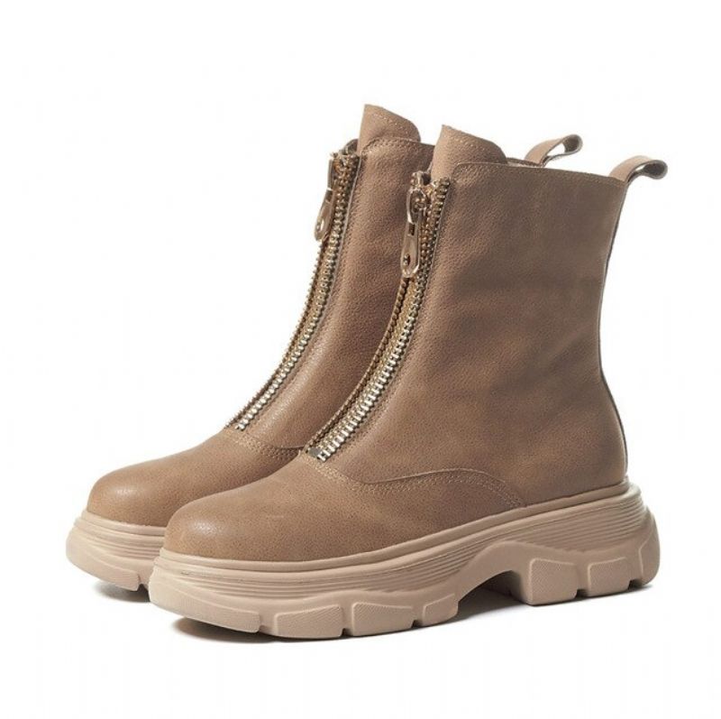 Buty Samaya Do Kostek - Morelowy syntetyczny podszewka