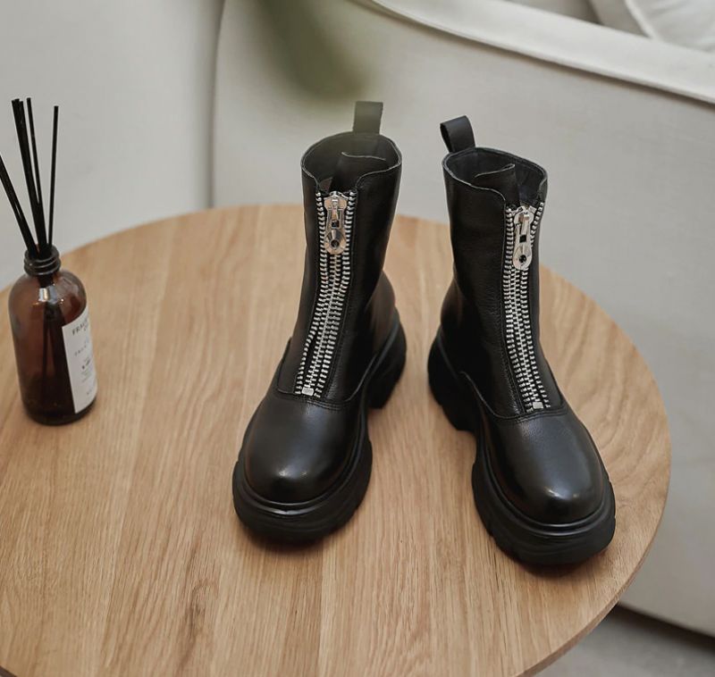 Buty Samaya Do Kostek - Morelowy syntetyczny podszewka