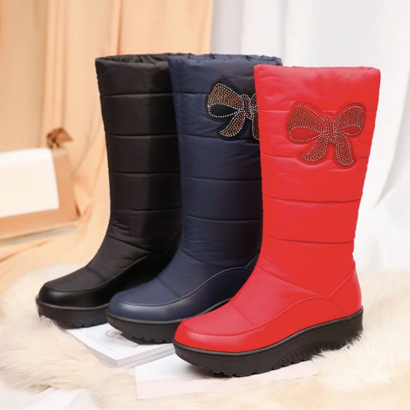 Buty Śnieżne Damskie Mayorly - Czarny