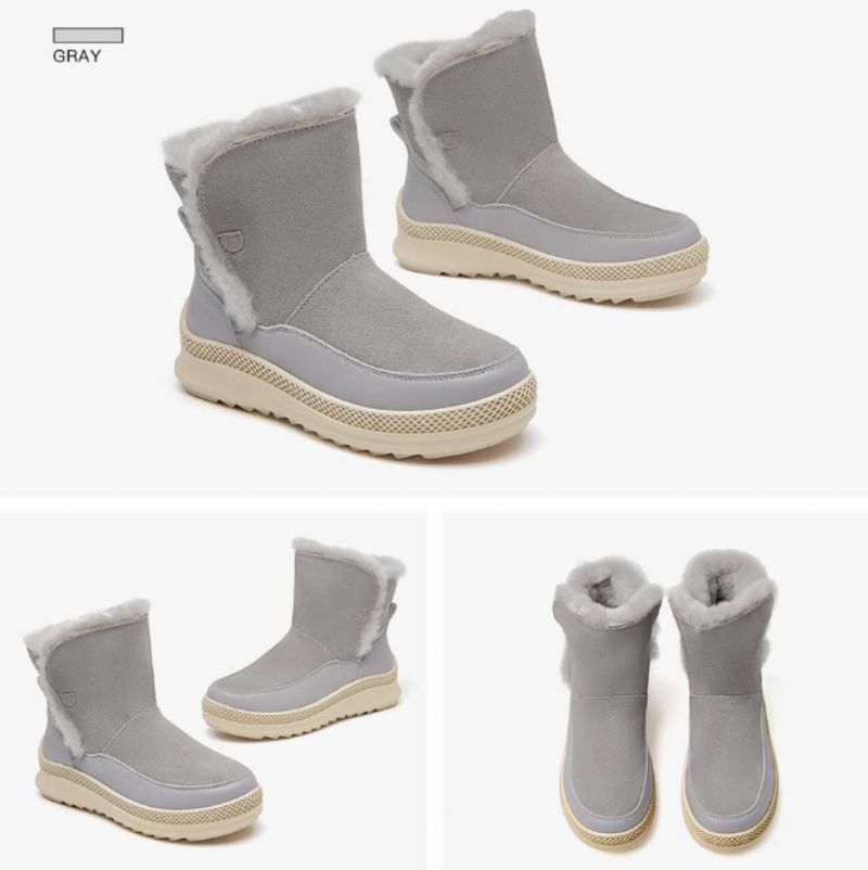 Buty Śnieżne Damskie Oriana - Brązowy