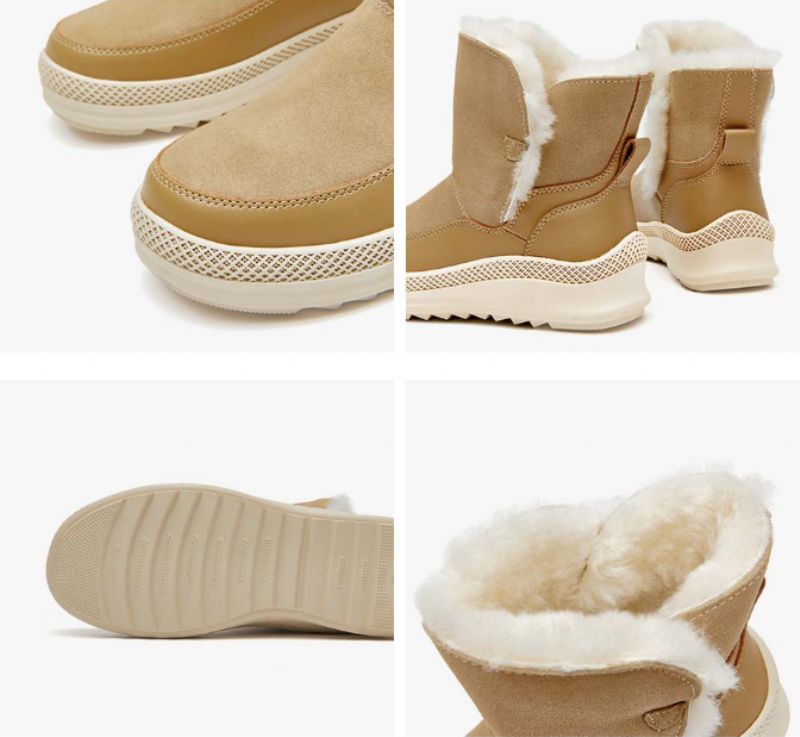 Buty Śnieżne Damskie Oriana - Brązowy