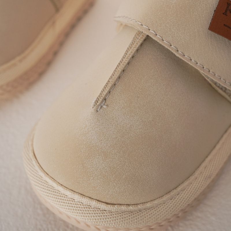 Buty Śnieżne Dla Chłopców Timmy Baby - Beżowe Futro