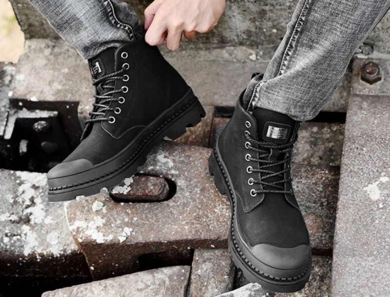 Buty Śnieżne Męskie Scott - Czarny