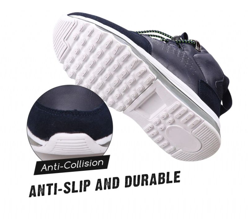 Buty Sportowe Alex Dla Chłopców Casual - Niebieski Futro