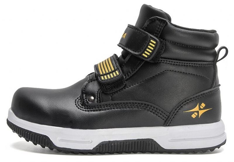 Buty Sportowe Benny Wysoki Top Chłopięcy - Czarny