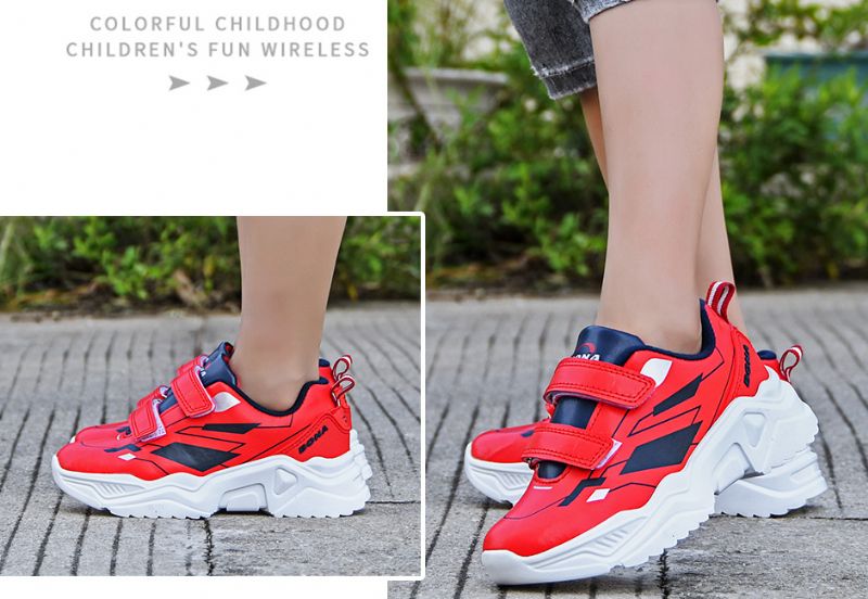 Buty Sportowe Ian Moda Chłopięca - Czerwony