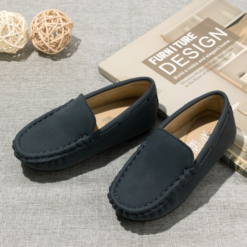 Buty Sportowe Lorris Mokasyny Chłopięce Casualowe - Niebieski