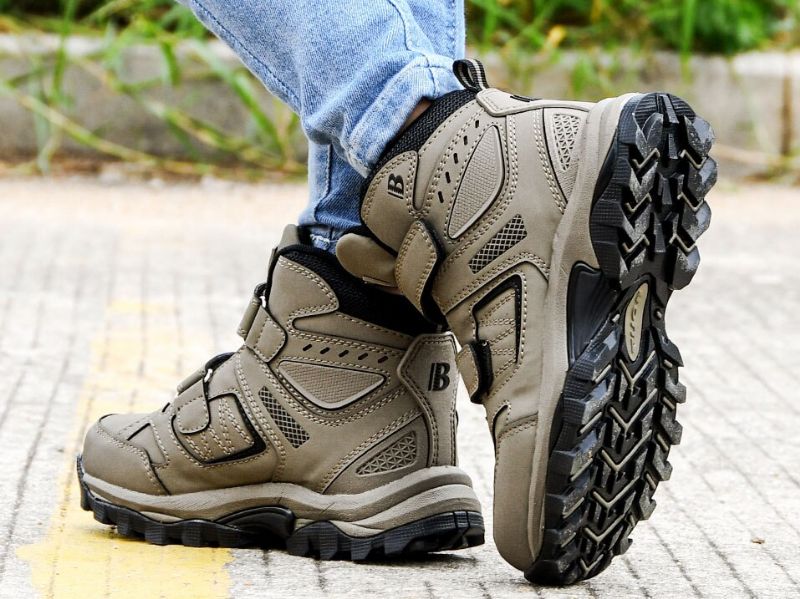 Buty Sportowe Welly Wysoki Top Chłopięcy - Czarny