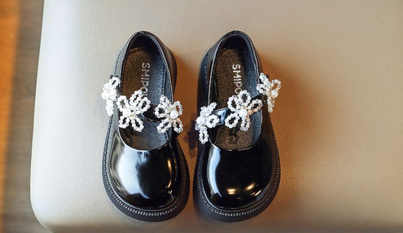 Buty Szkolne Dla Dziewcząt Kate - Czarny