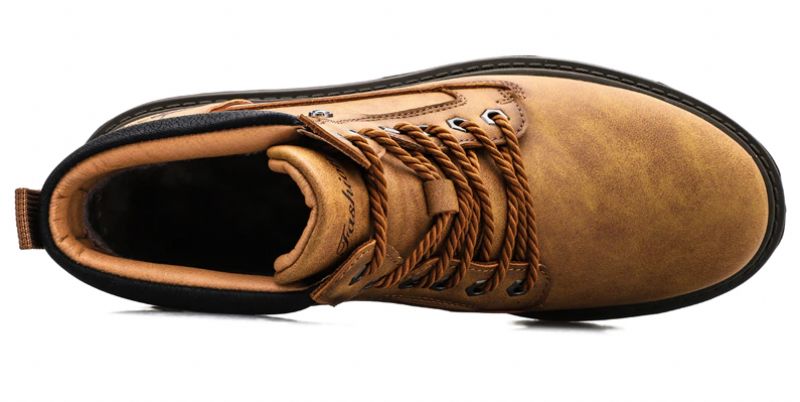 Buty Sznurowane Lenny - Brązowy