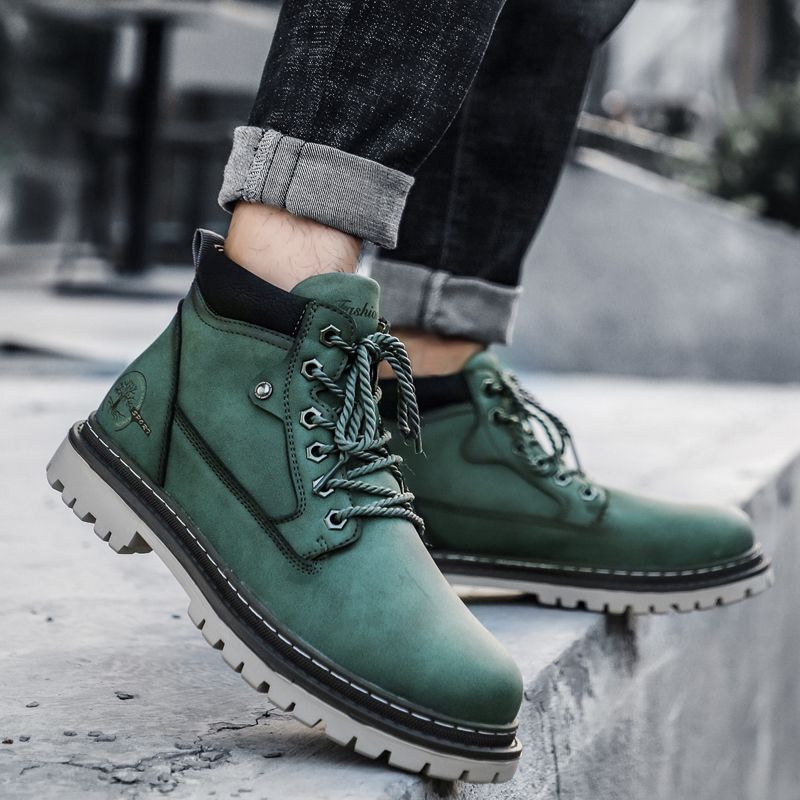 Buty Sznurowane Lenny - Brązowy