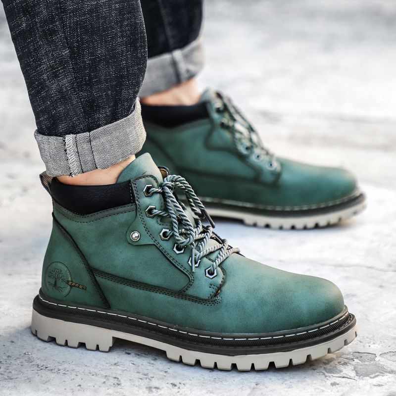 Buty Sznurowane Lenny - Brązowy