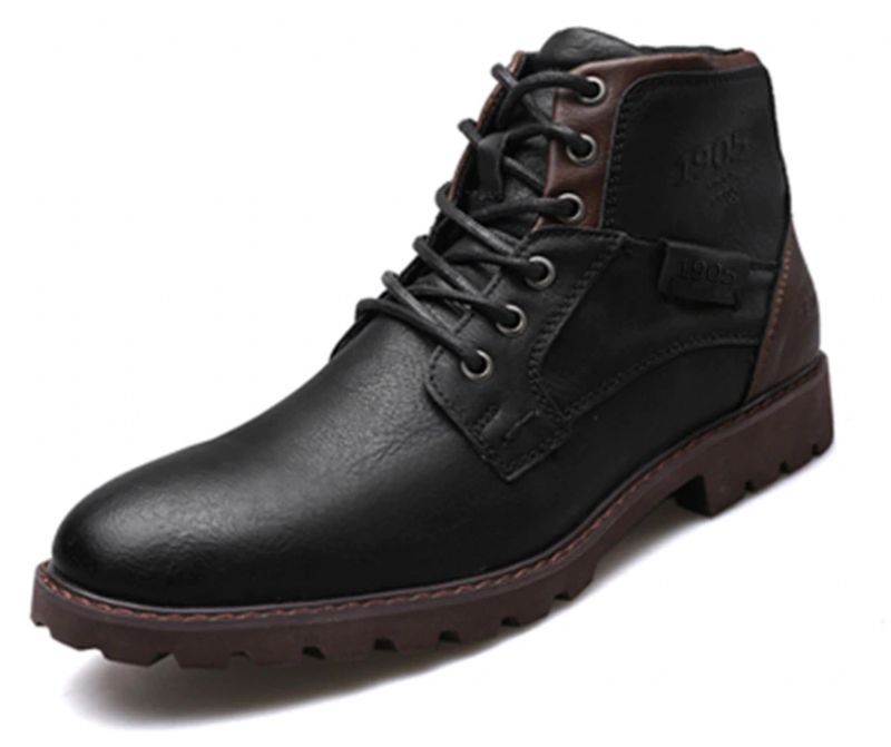 Buty Tiago Męskie Modne - Kawa