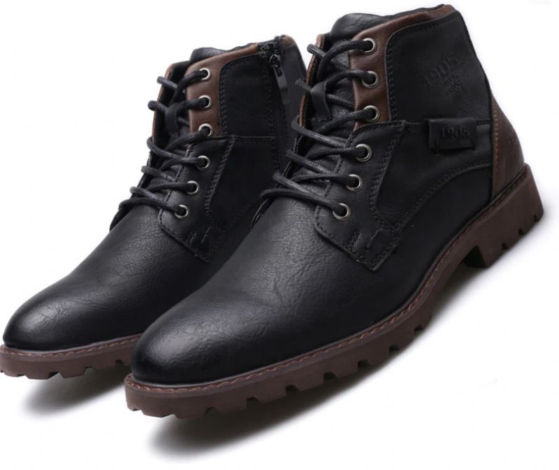 Buty Tiago Męskie Modne - Kawa