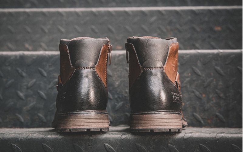 Buty Tiago Męskie Modne - Kawa
