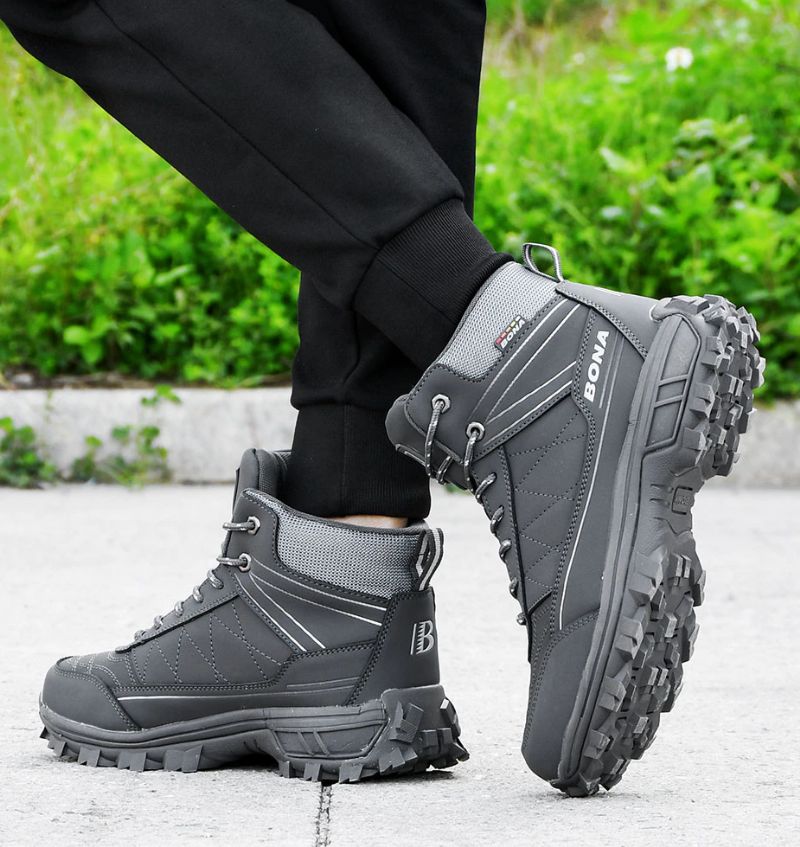 Buty Trekkingowe Męskie Bally - Czarny
