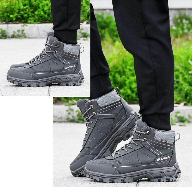 Buty Trekkingowe Męskie Bally - Czarny