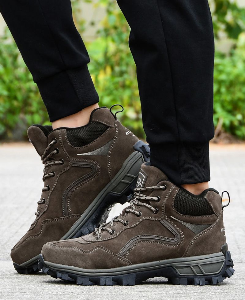 Buty Trekkingowe Męskie Burter - Brązowy