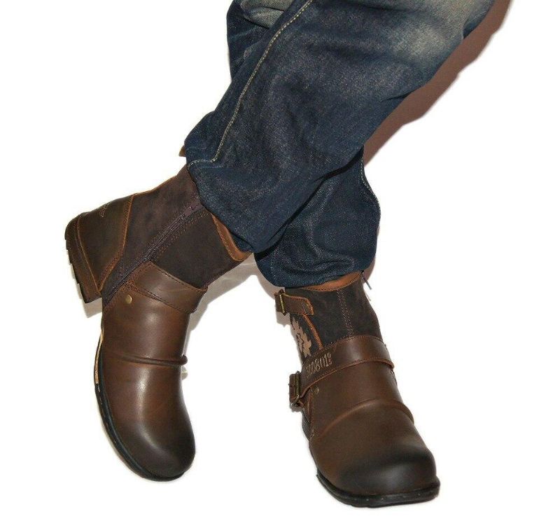 Buty Western Męskie Billy - Kawowy