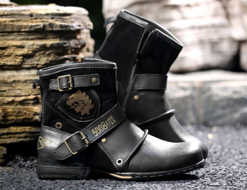 Buty Western Męskie Billy - Kawowy