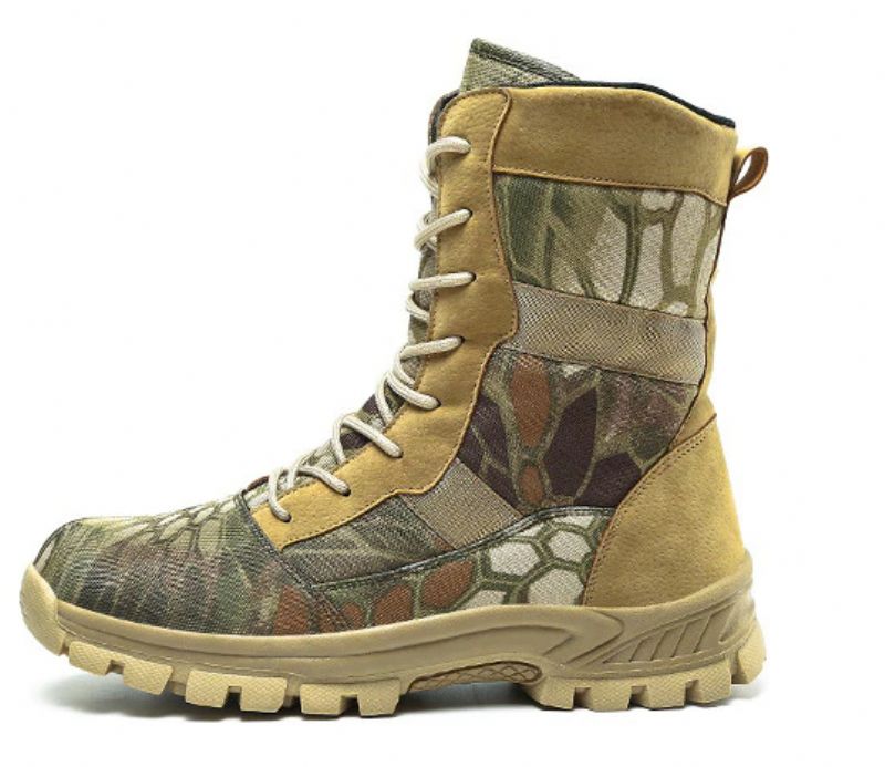 Buty Wojskowe Męskie Garren - Zielony