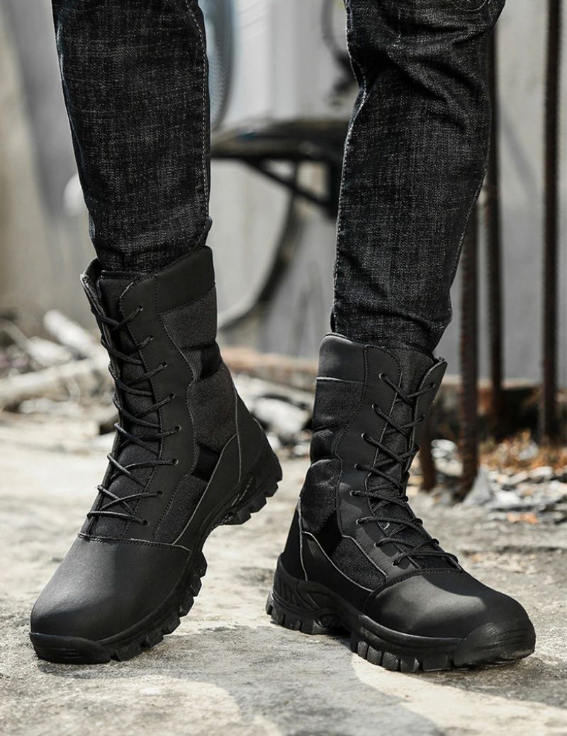 Buty Wojskowe Męskie Garren - Zielony