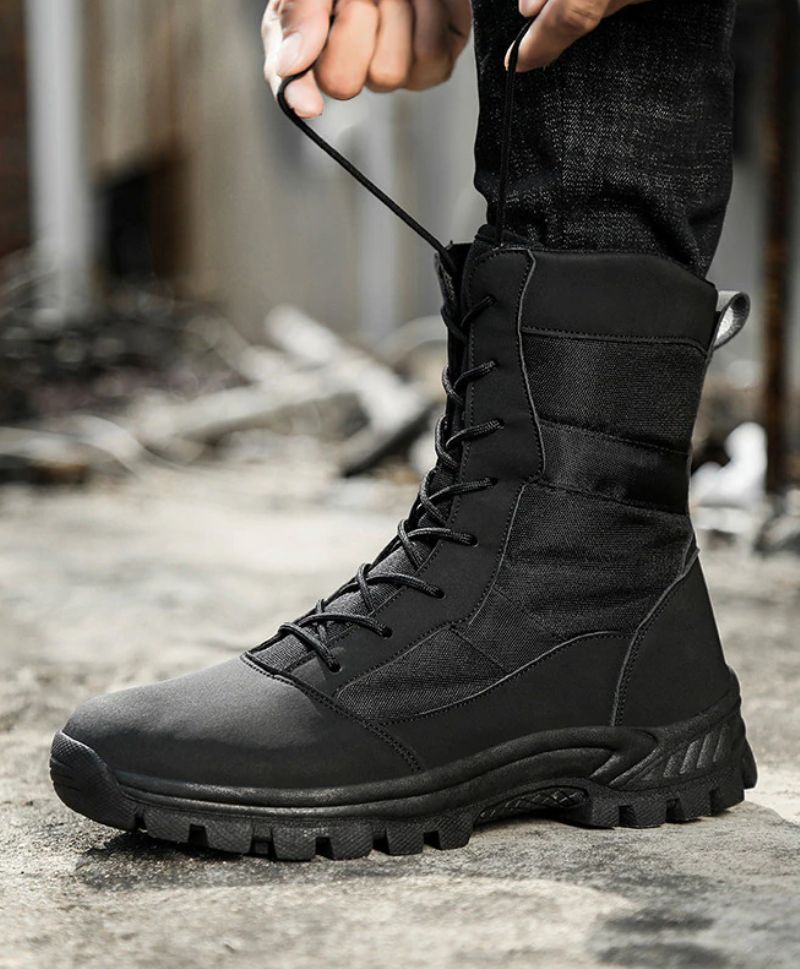 Buty Wojskowe Męskie Garren - Zielony
