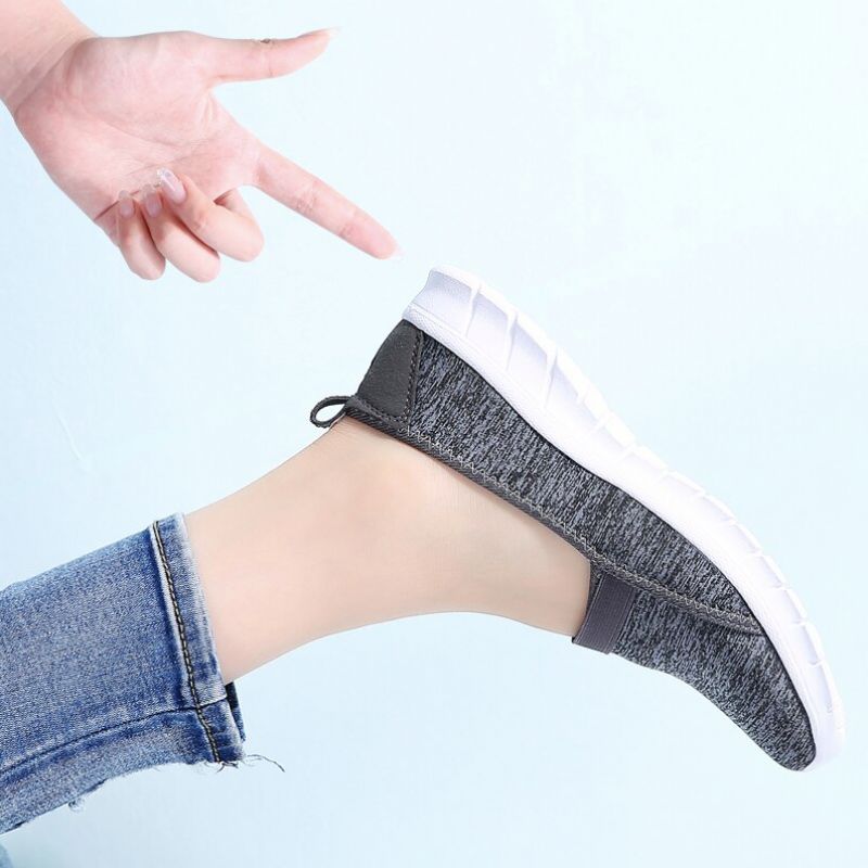 Buty Wsuwane Damskie Aldana - Szary