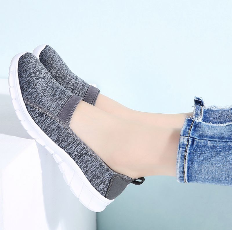 Buty Wsuwane Damskie Aldana - Szary